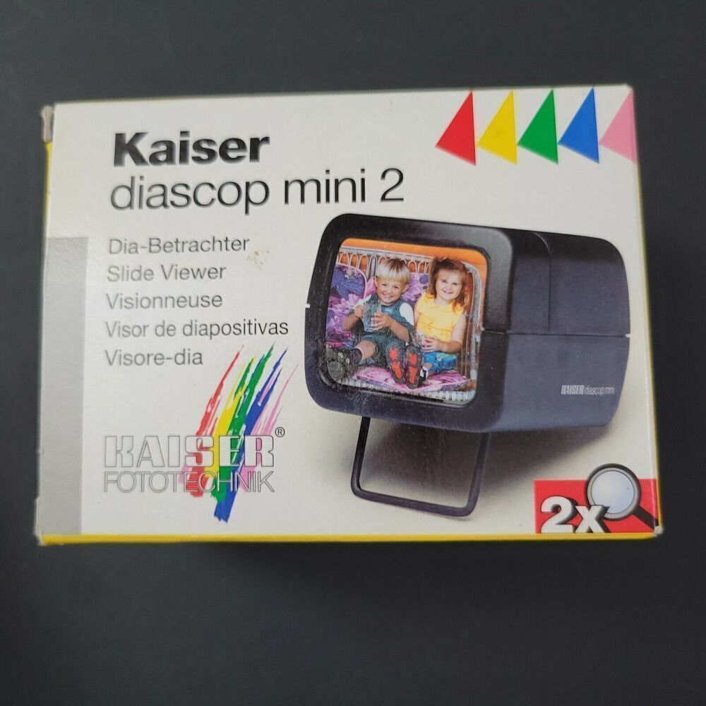 Kaiser 202011 DIASCOP Mini 2x Slide Viewer